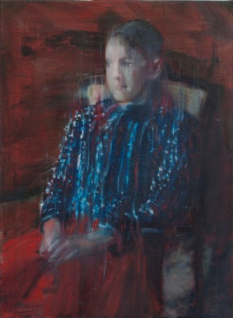 Édua arcképe 80x60cm o, v